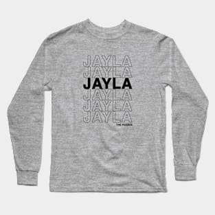 Jayla Ship From The Rookie (Black Text) Long Sleeve T-Shirt